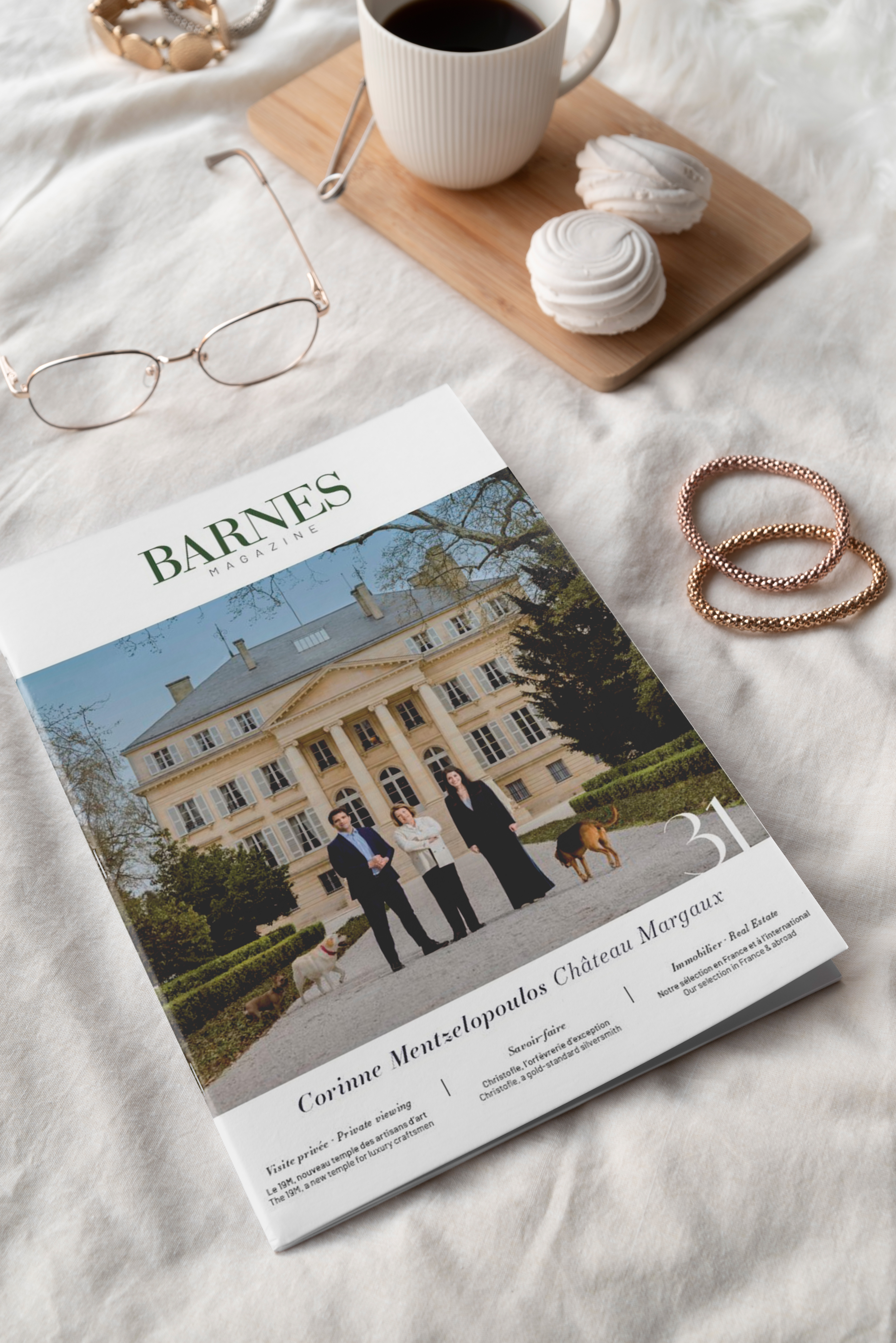 Nouvelle édition Printemps-Eté 2022 du BARNES Magazine