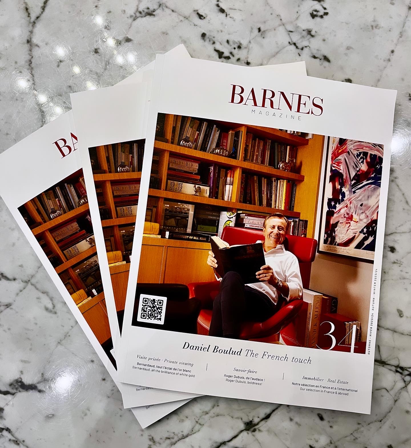 Découvrez le 34ème numéro du BARNES MAGAZINE