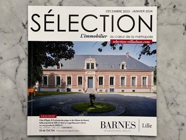 BARNES Lille dans le nouveau SELECTION NOEL 2023